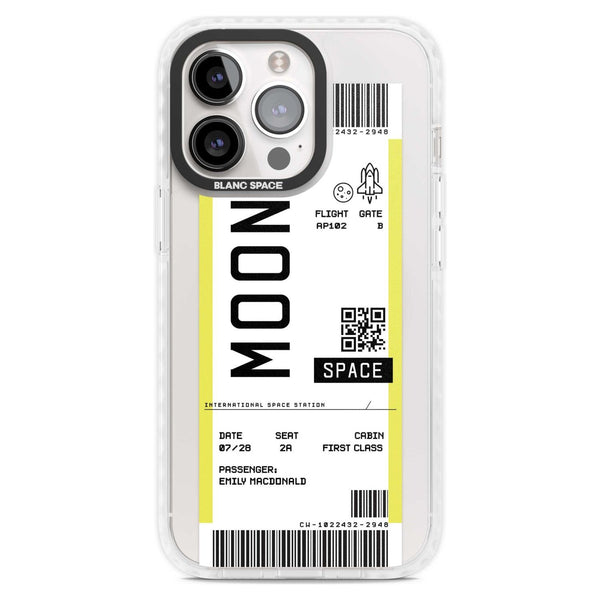 Personalised Moon Travel Ticket