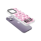 Personalised Pink Stripes & Lips Custom Phone Case iPhone 15 Pro Max / Black Impact Case,iPhone 15 Plus / Black Impact Case,iPhone 15 Pro / Black Impact Case,iPhone 15 / Black Impact Case,iPhone 15 Pro Max / Impact Case,iPhone 15 Plus / Impact Case,iPhone 15 Pro / Impact Case,iPhone 15 / Impact Case,iPhone 15 Pro Max / Magsafe Black Impact Case,iPhone 15 Plus / Magsafe Black Impact Case,iPhone 15 Pro / Magsafe Black Impact Case,iPhone 15 / Magsafe Black Impact Case,iPhone 14 Pro Max / Black Impact Case,iPho