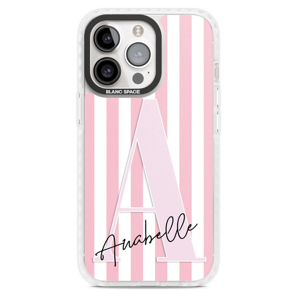 Personalised Soft Pink Stripes