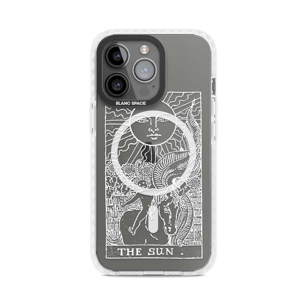 Personalised The Sun Tarot Card (White)