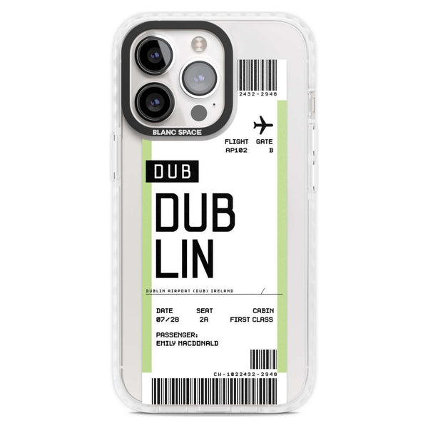 Personalised Dublin Boarding Pass