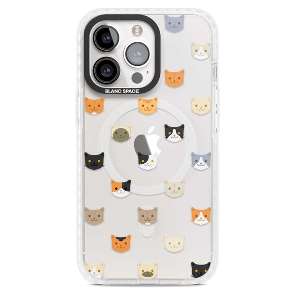 Cute Cat Face Transparent