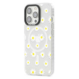 White Daisy Pattern (Clear)