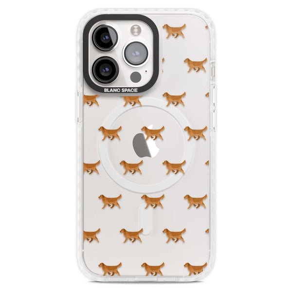 Golden Retriever Dog Pattern Clear