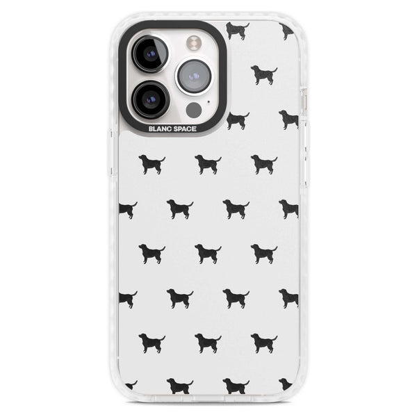 Black Labrador Spot Pattern
