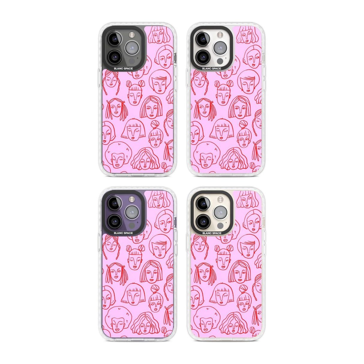 Girl Portrait Doodles in Pink & Red Phone Case iPhone 15 Pro Max / Black Impact Case,iPhone 15 Plus / Black Impact Case,iPhone 15 Pro / Black Impact Case,iPhone 15 / Black Impact Case,iPhone 15 Pro Max / Impact Case,iPhone 15 Plus / Impact Case,iPhone 15 Pro / Impact Case,iPhone 15 / Impact Case,iPhone 15 Pro Max / Magsafe Black Impact Case,iPhone 15 Plus / Magsafe Black Impact Case,iPhone 15 Pro / Magsafe Black Impact Case,iPhone 15 / Magsafe Black Impact Case,iPhone 14 Pro Max / Black Impact Case,iPhone 1