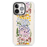 Wildflower Stripe Design - Cream