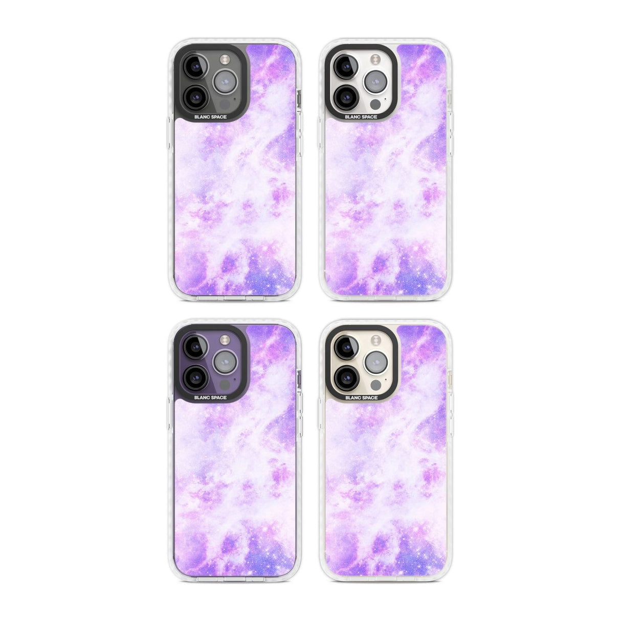 Purple Galaxy Pattern Design