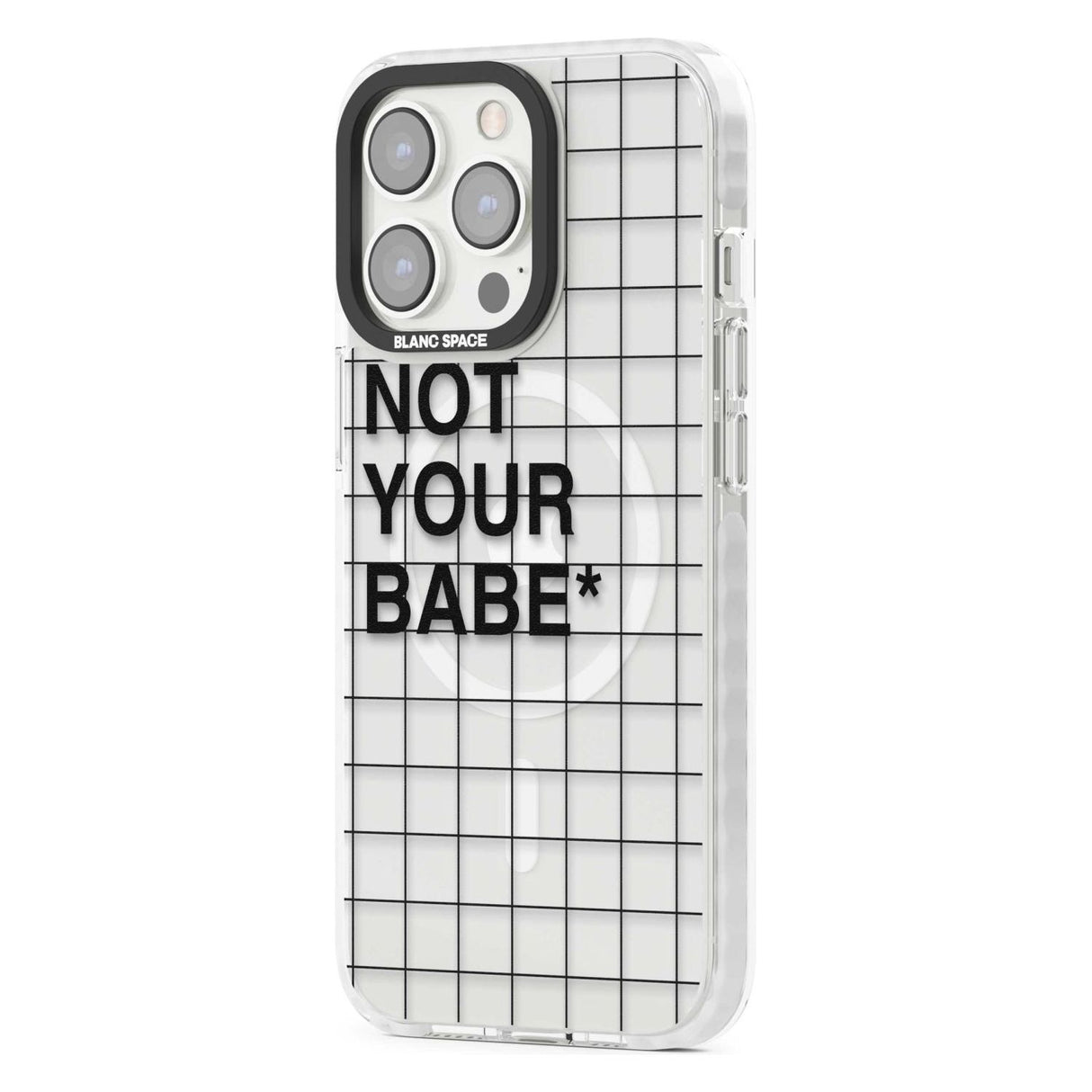 Grid Pattern Not Your Babe Phone Case iPhone 15 Pro Max / Black Impact Case,iPhone 15 Plus / Black Impact Case,iPhone 15 Pro / Black Impact Case,iPhone 15 / Black Impact Case,iPhone 15 Pro Max / Impact Case,iPhone 15 Plus / Impact Case,iPhone 15 Pro / Impact Case,iPhone 15 / Impact Case,iPhone 15 Pro Max / Magsafe Black Impact Case,iPhone 15 Plus / Magsafe Black Impact Case,iPhone 15 Pro / Magsafe Black Impact Case,iPhone 15 / Magsafe Black Impact Case,iPhone 14 Pro Max / Black Impact Case,iPhone 14 Plus / 