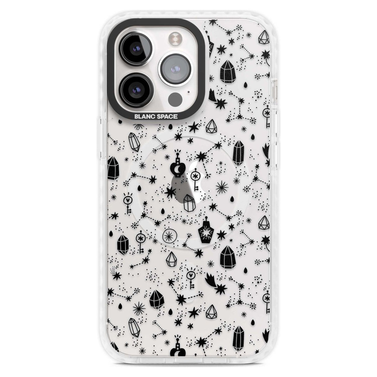 Black Magic Phone Case iPhone 15 Pro Max / Magsafe Impact Case,iPhone 15 Pro / Magsafe Impact Case Blanc Space