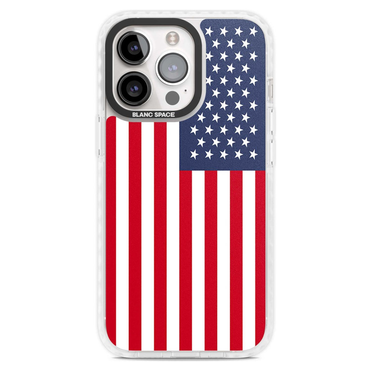 American Flag Phone Case iPhone 15 Pro Max / Magsafe Impact Case,iPhone 15 Pro / Magsafe Impact Case Blanc Space