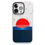 Japanese Sunset Vaporwave Phone Case iPhone 15 Pro Max / Magsafe Impact Case,iPhone 15 Pro / Magsafe Impact Case Blanc Space