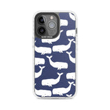 Cute Whales Phone Case iPhone 15 Pro Max / Magsafe Impact Case,iPhone 15 Pro / Magsafe Impact Case Blanc Space