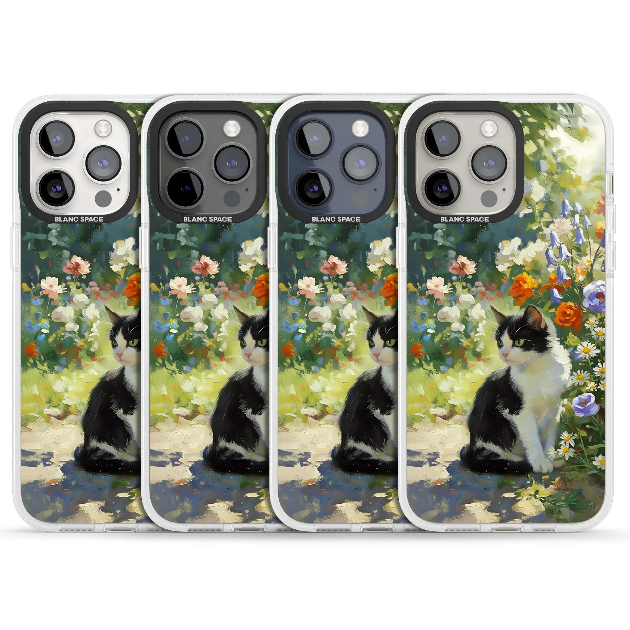 Cat In The Meadow for her iPhone case | Clear Case Impact Air case for iPhone 15 Pro, iPhone 15 Pro Max