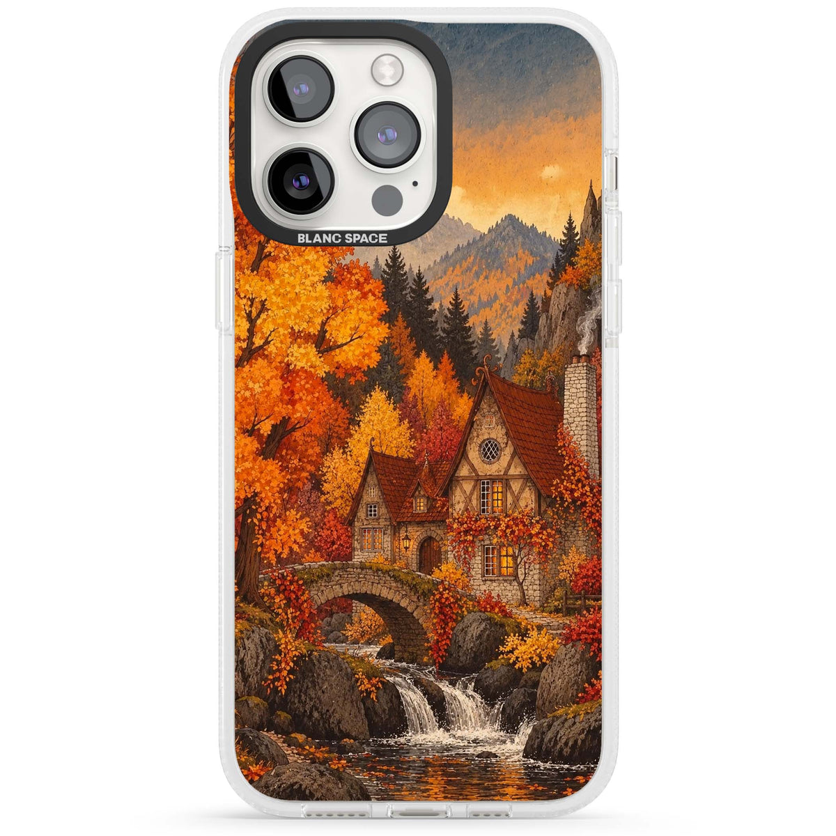 Auburn Cottage iPhone case | Clear Case Impact Air case for iPhone 15 Pro, iPhone 15 Pro Max