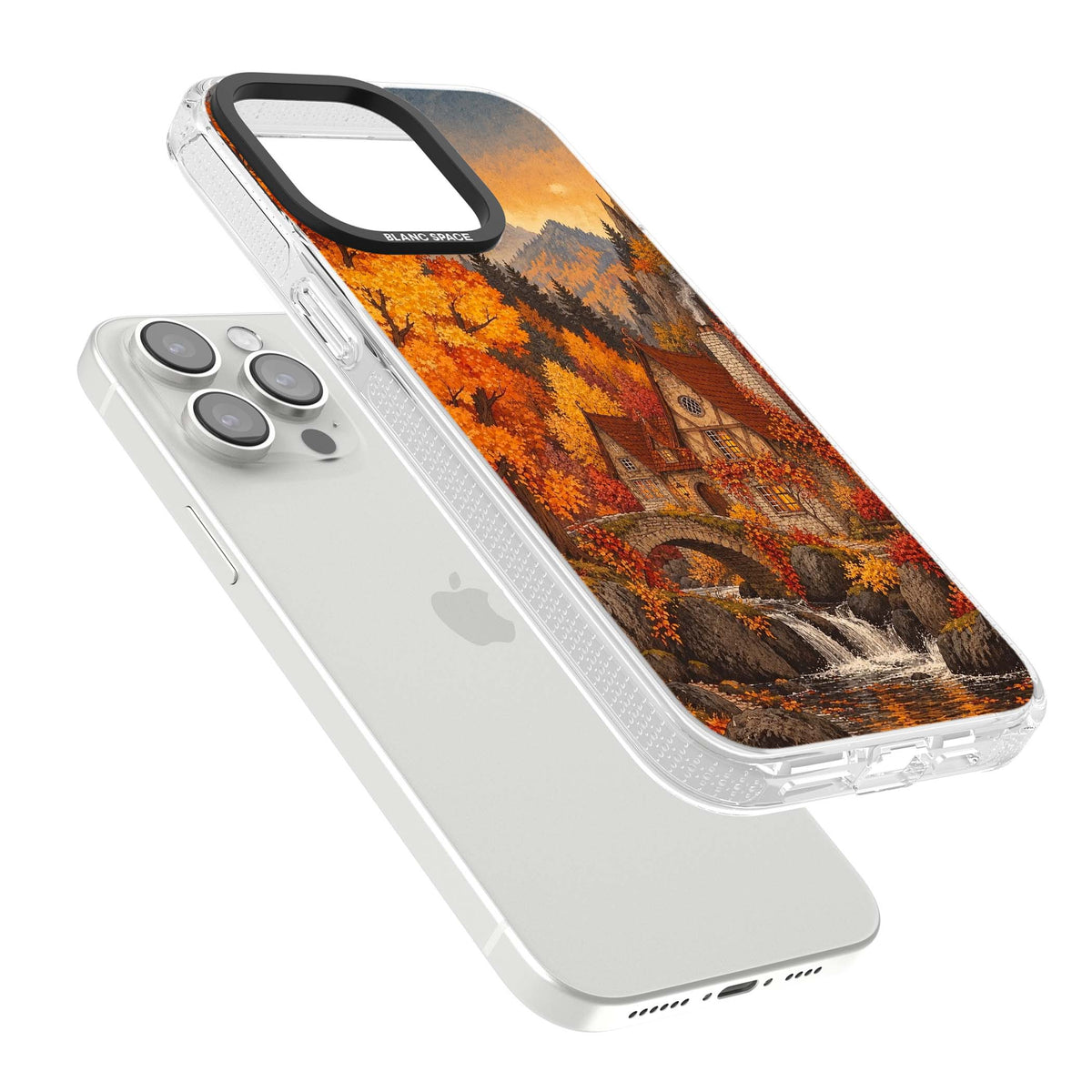 Auburn Cottage iPhone case | Clear Case Impact Air case for iPhone 15 Pro, iPhone 15 Pro Max
