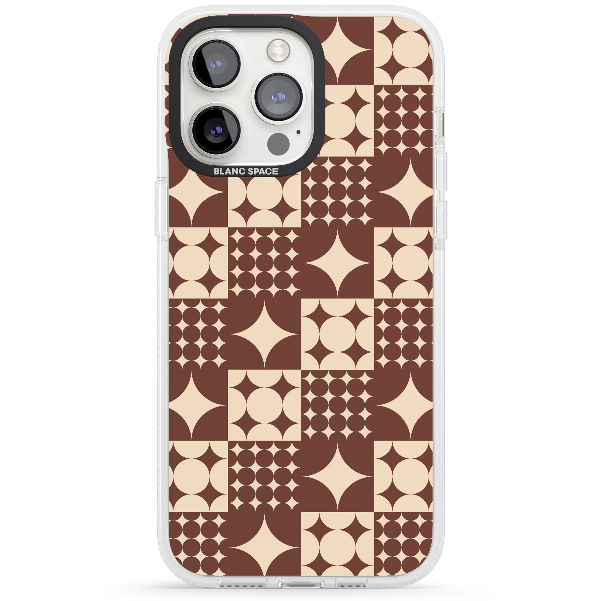 Mid Century Brown Checked