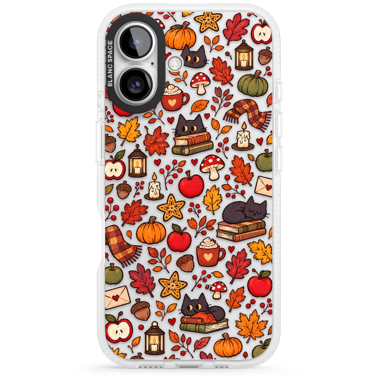 Autumn Mix iPhone case | Clear Case Impact Air case for iPhone 16, iPhone 16 Plus