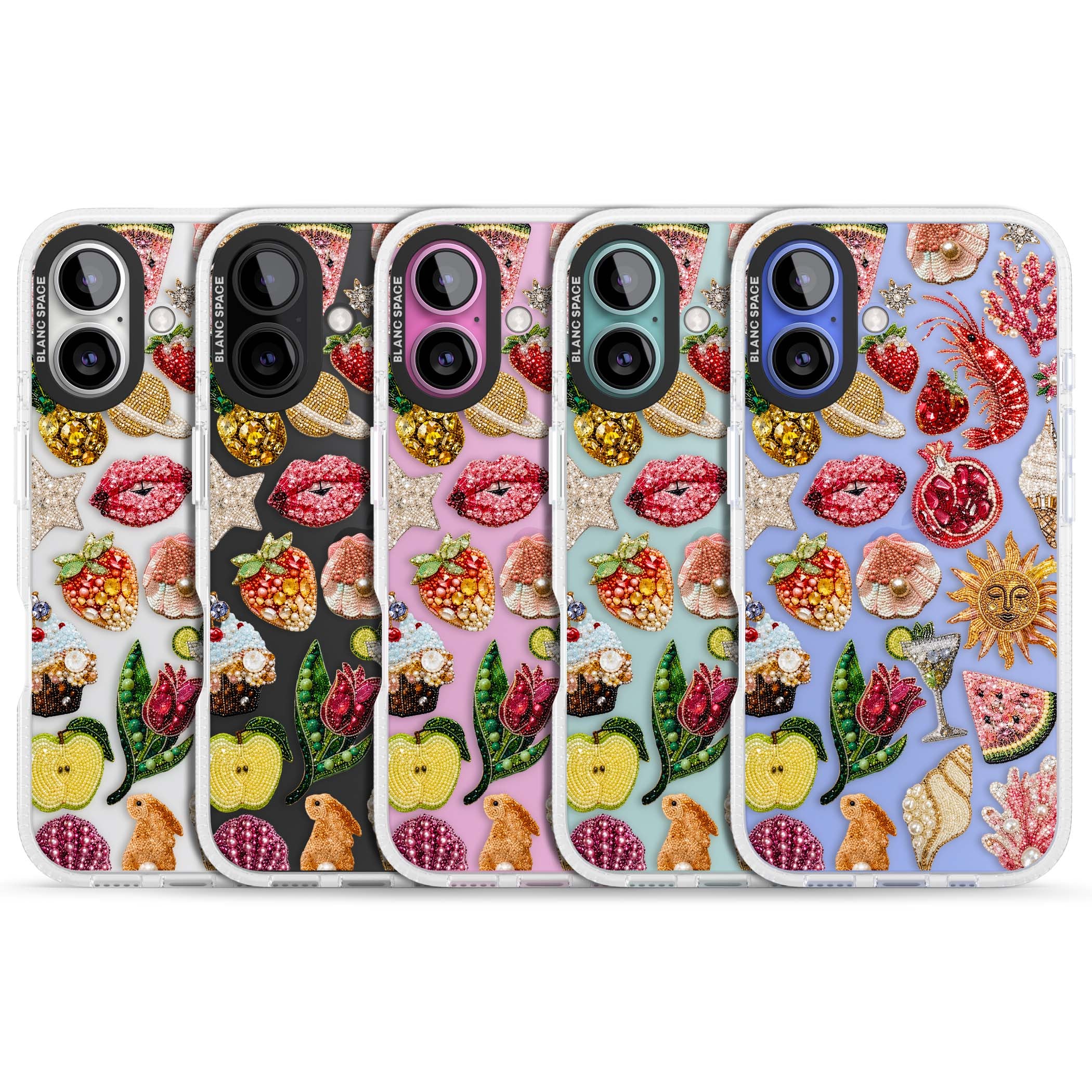 Beaded Riviera coquette iPhone case | Clear Case Impact Air case for iPhone 16, iPhone 16 Plus