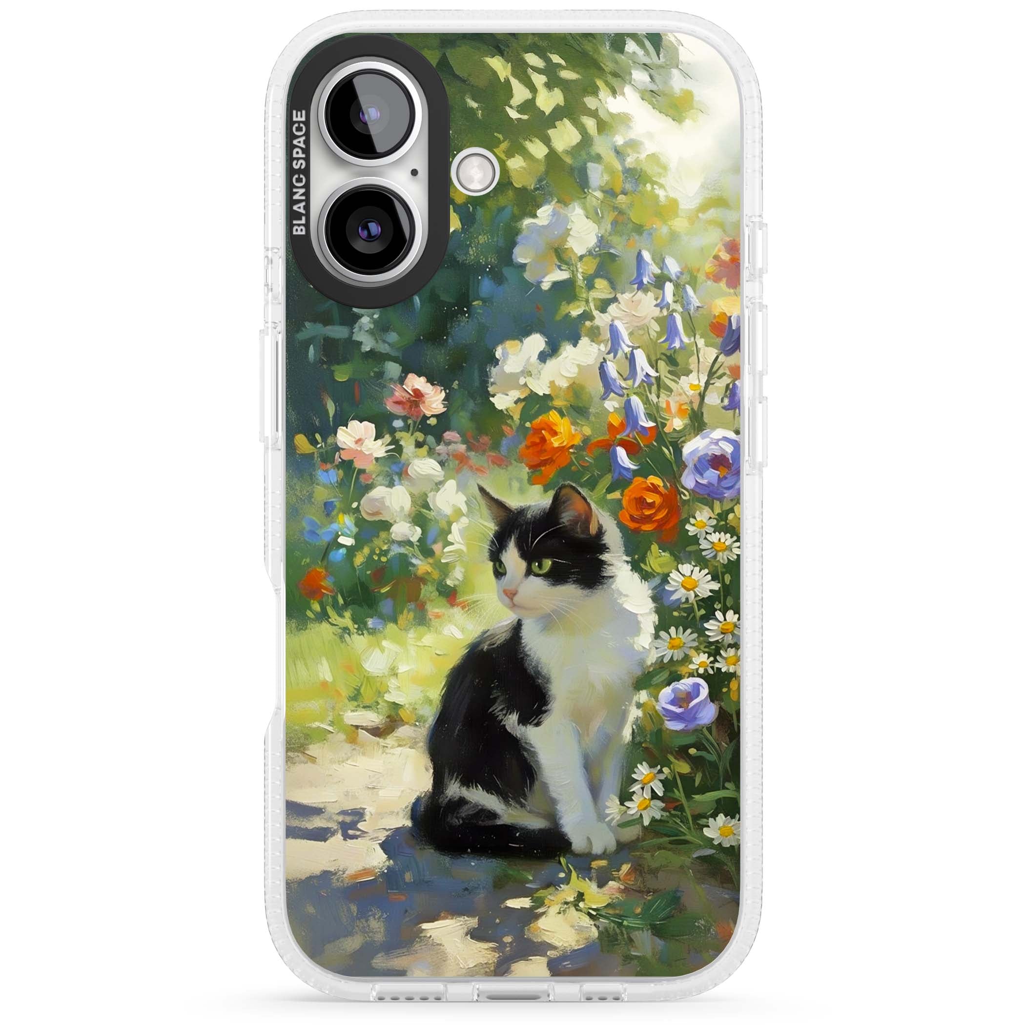 Cat In The Meadow for her iPhone case | Clear Case Impact Air case for iPhone 16, iPhone 16 Plus