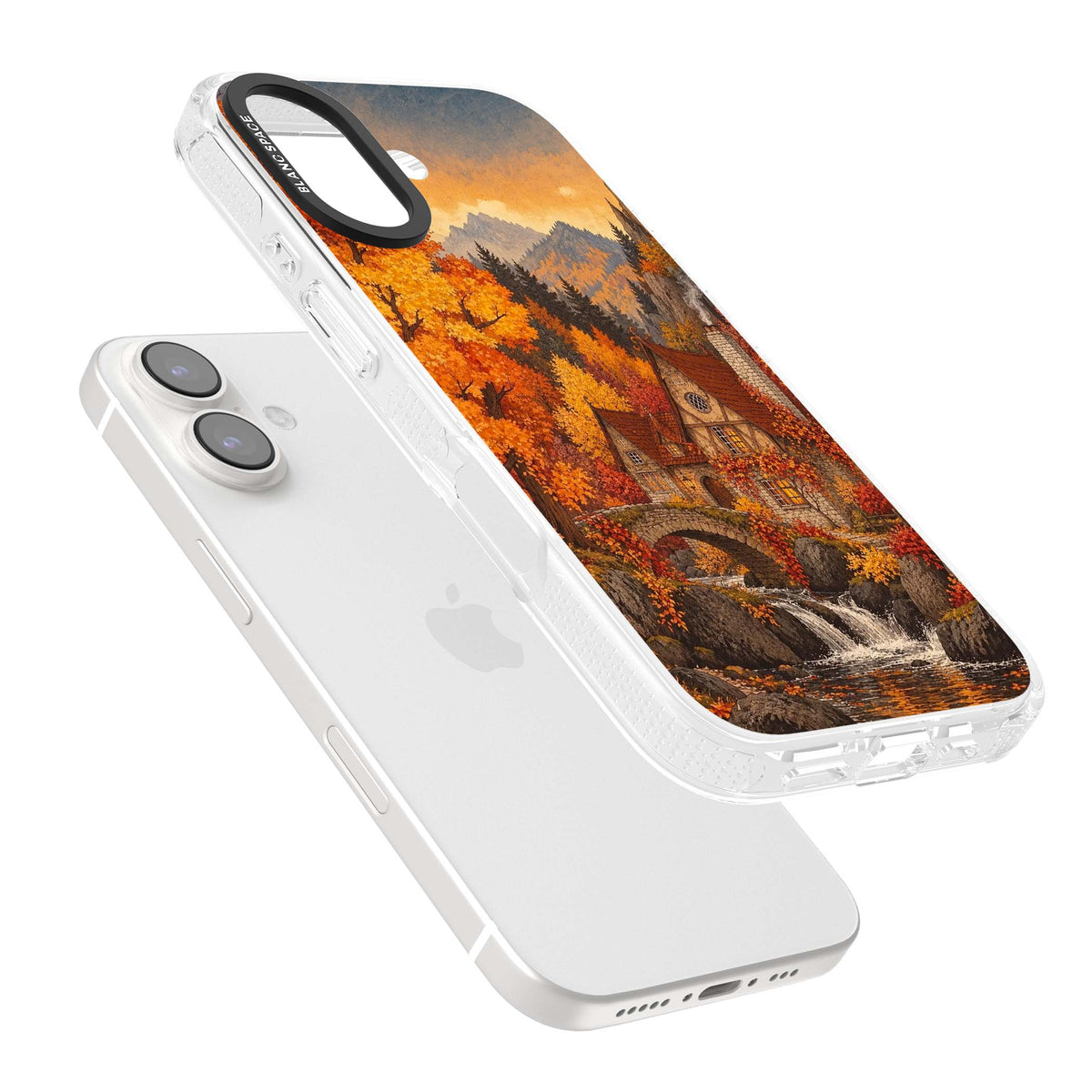 Auburn Cottage iPhone case | Clear Case Impact Air case for iPhone 16, iPhone 16 Plus