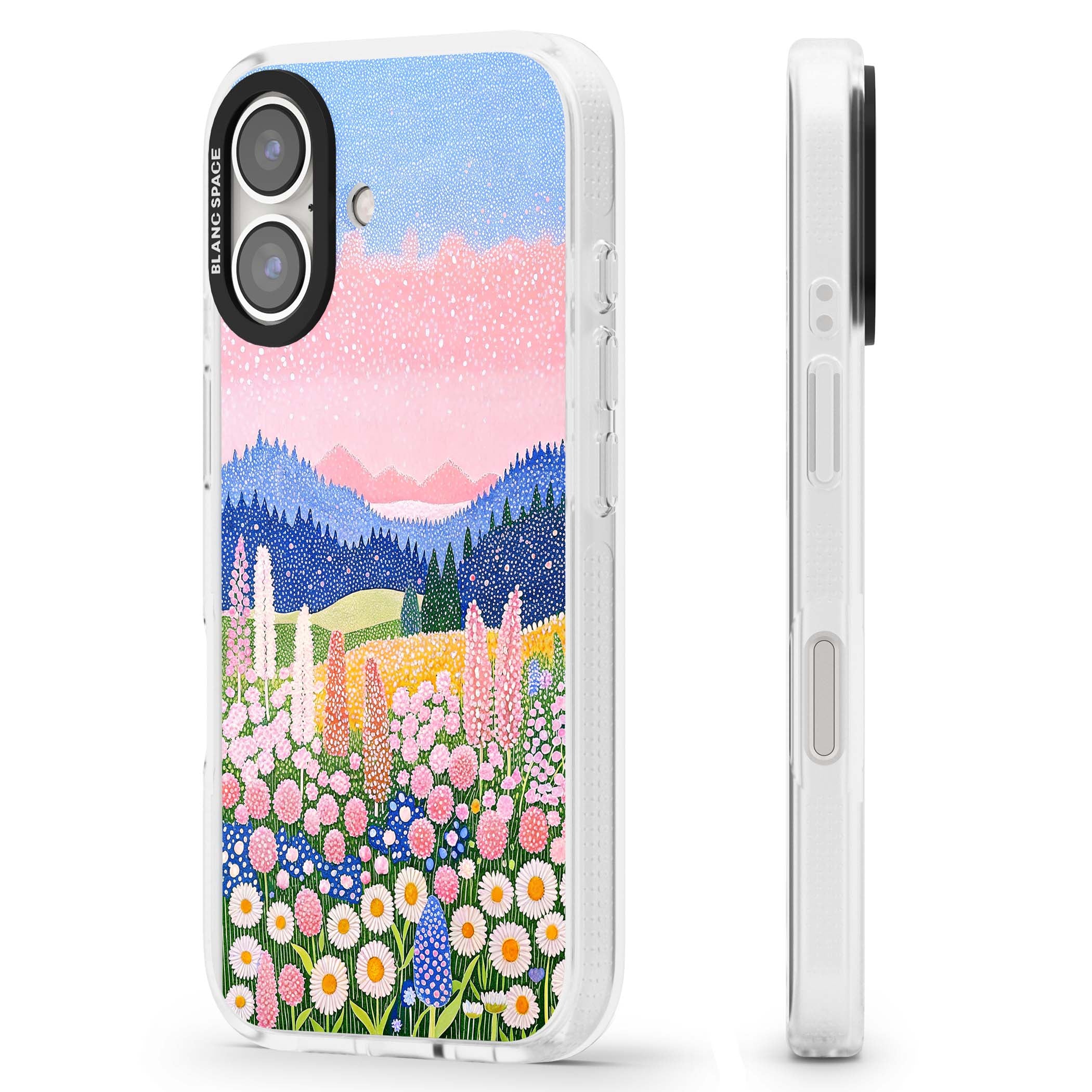 Valley Horizon cottagecore iPhone case | Clear Case Impact Air case for iPhone 16, iPhone 16 Plus