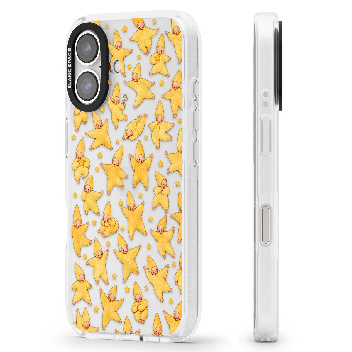 Dancing Star Babies for her iPhone case | Clear Case Impact Air case for iPhone 16, iPhone 16 Plus