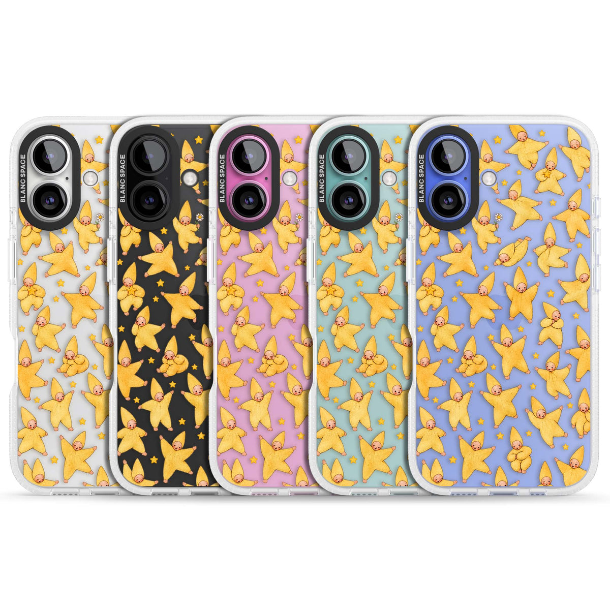 Dancing Star Babies for her iPhone case | Clear Case Impact Air case for iPhone 16, iPhone 16 Plus