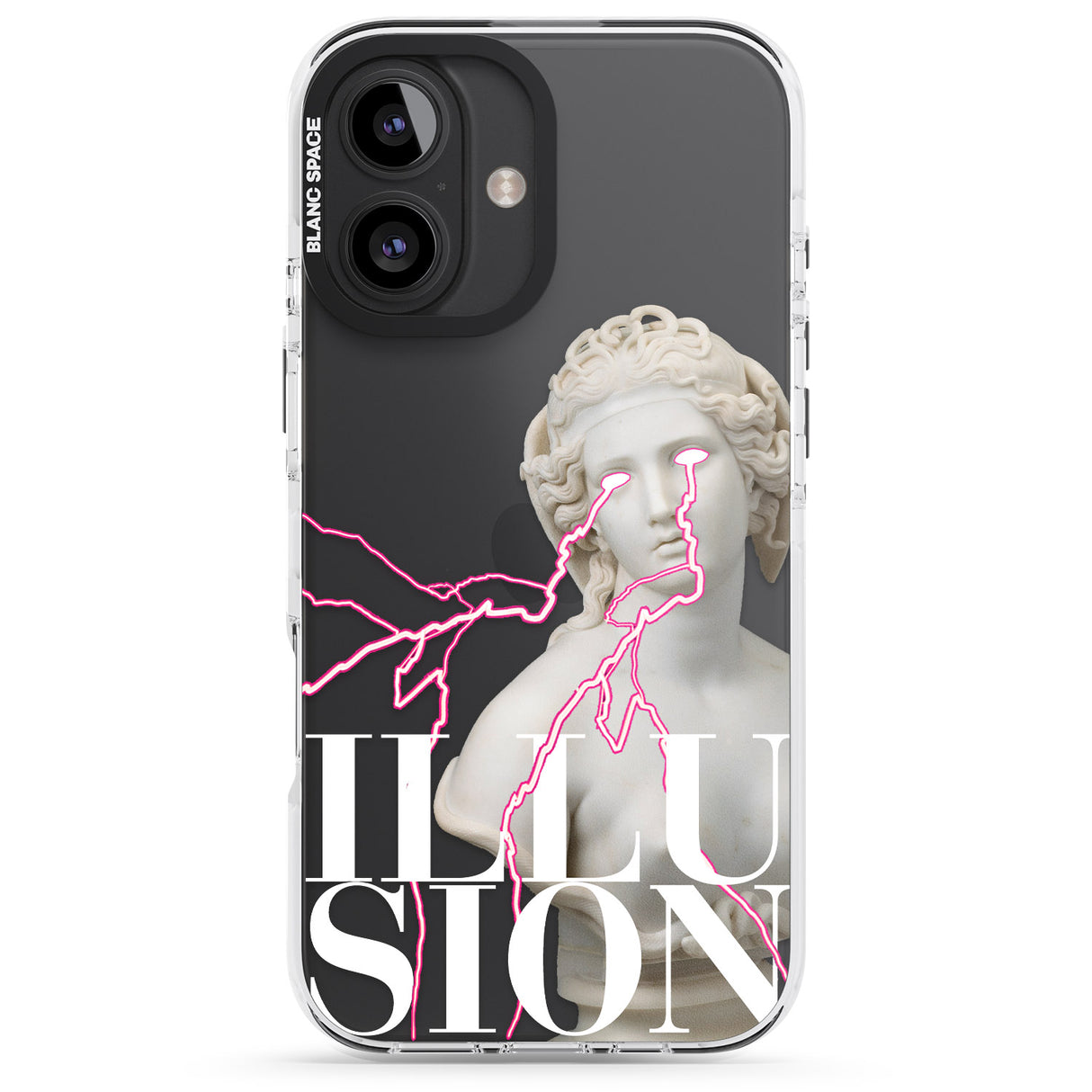 iPhone 16 Pro Max ILLUSION Black Impact Phone Case