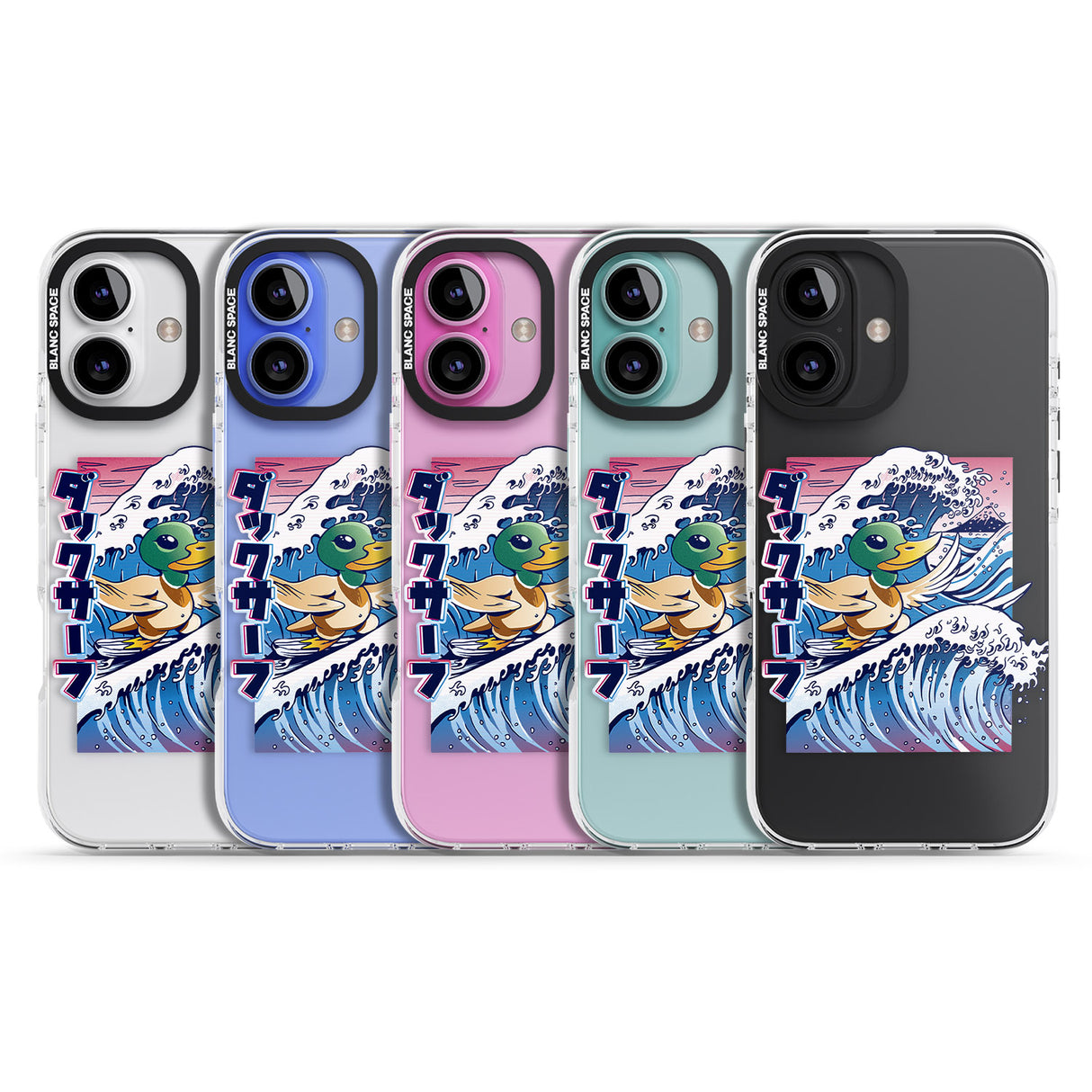 iPhone 16 Pro Max Duck Surf Black Impact Phone Case