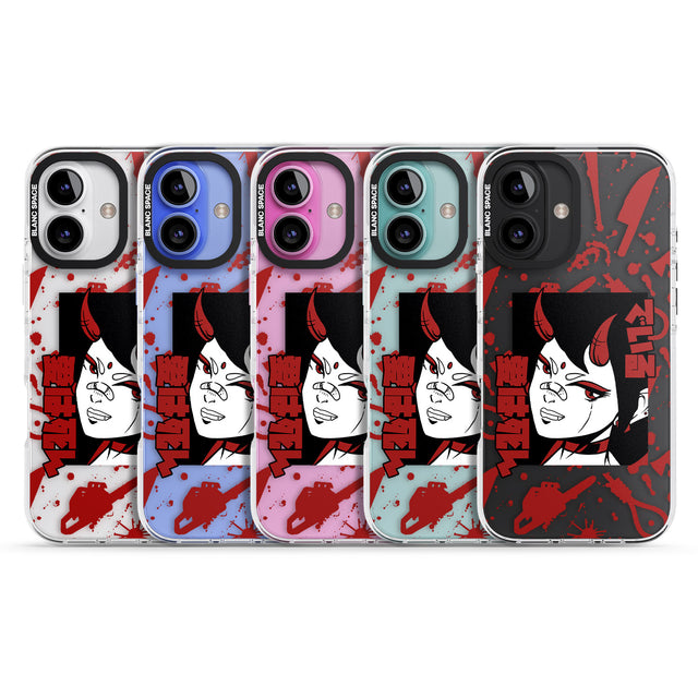 iPhone 16 Pro Max She's a Devil Black Impact Phone Case