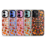 Mushroom Medley Impact Phone Case for iPhone 16, iPhone 16 Plus