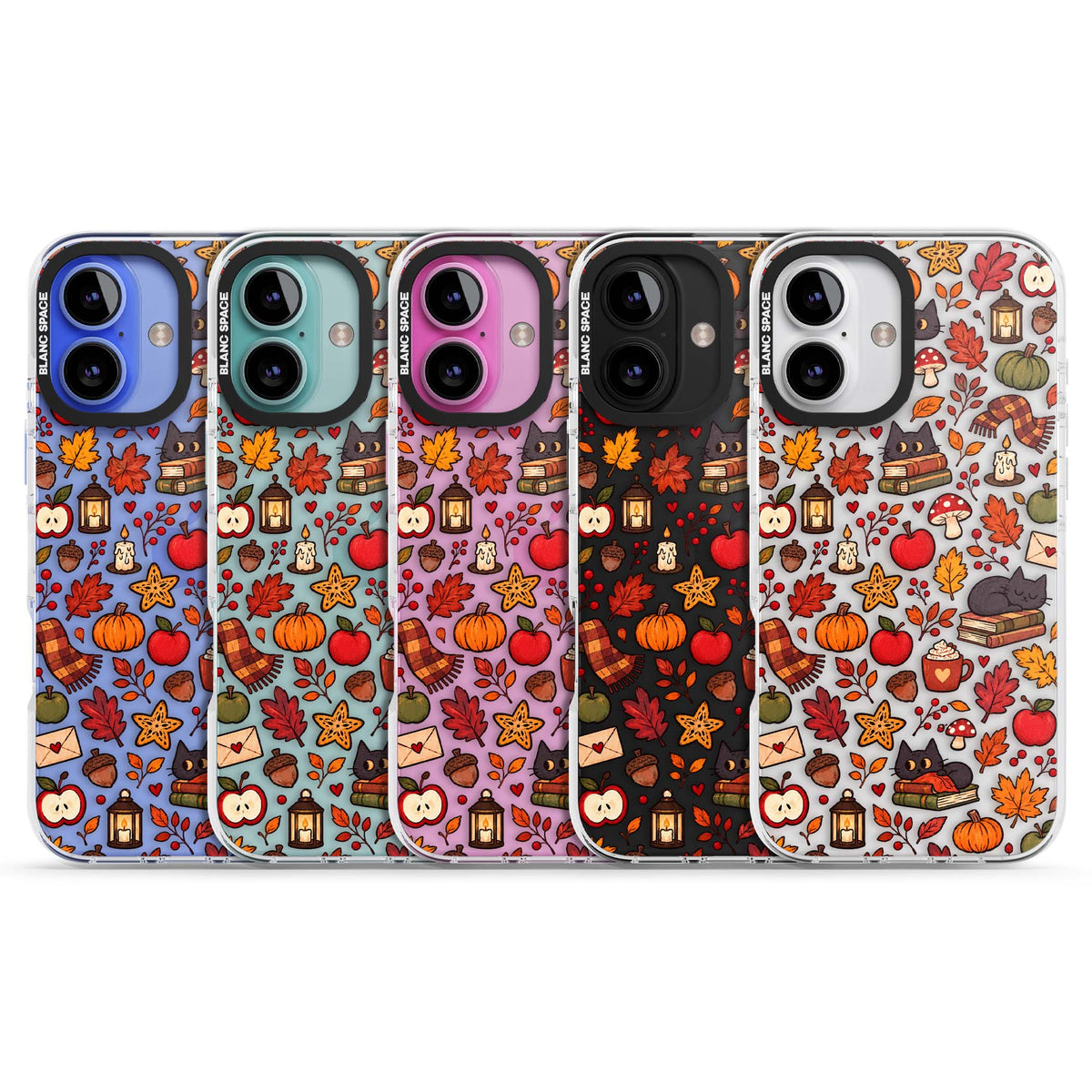 Autumn Mix iPhone case | Clear Impact case for iPhone 16, iPhone 16 Plus