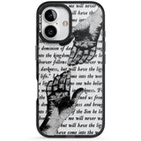 In Touch Black Impact Phone Case for iPhone 16, iPhone 16 Plus