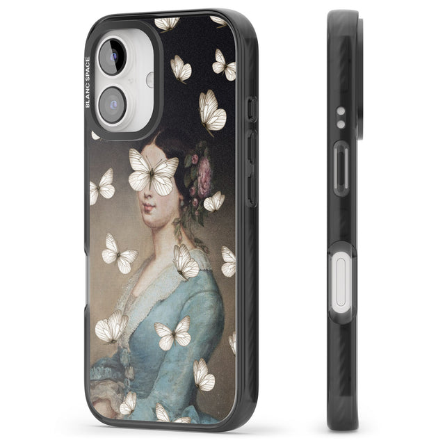 iPhone 16 Pro Max BUTTERFLY BEAUTY Black Impact Phone Case