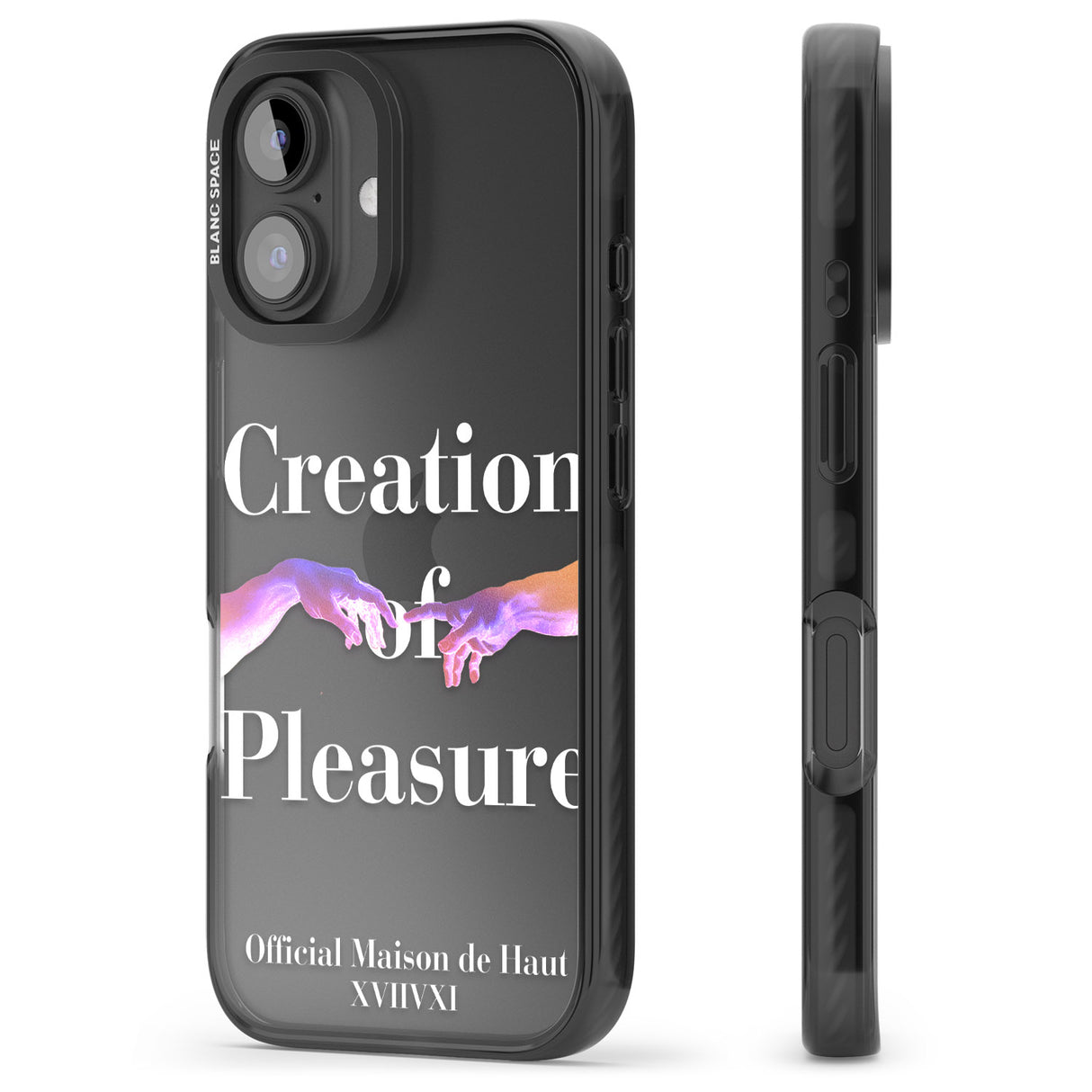 iPhone 16 Pro Max Creation of Pleasure Black Impact Phone Case