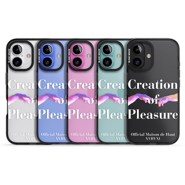 iPhone 16 Pro Max Creation of Pleasure Black Impact Phone Case