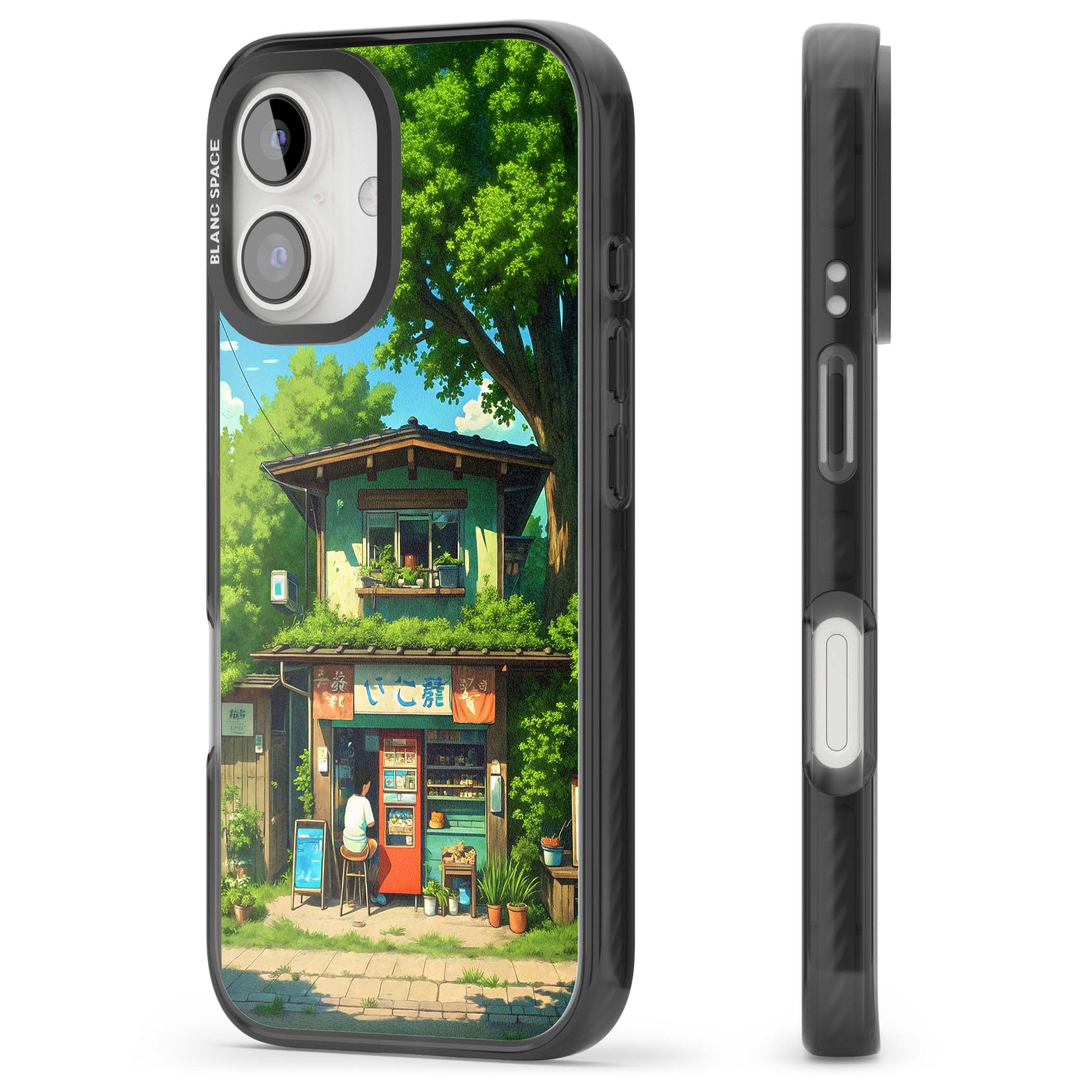 Countryside Kiosk for her iPhone case | Black Impact case for iPhone 16, iPhone 16 Plus