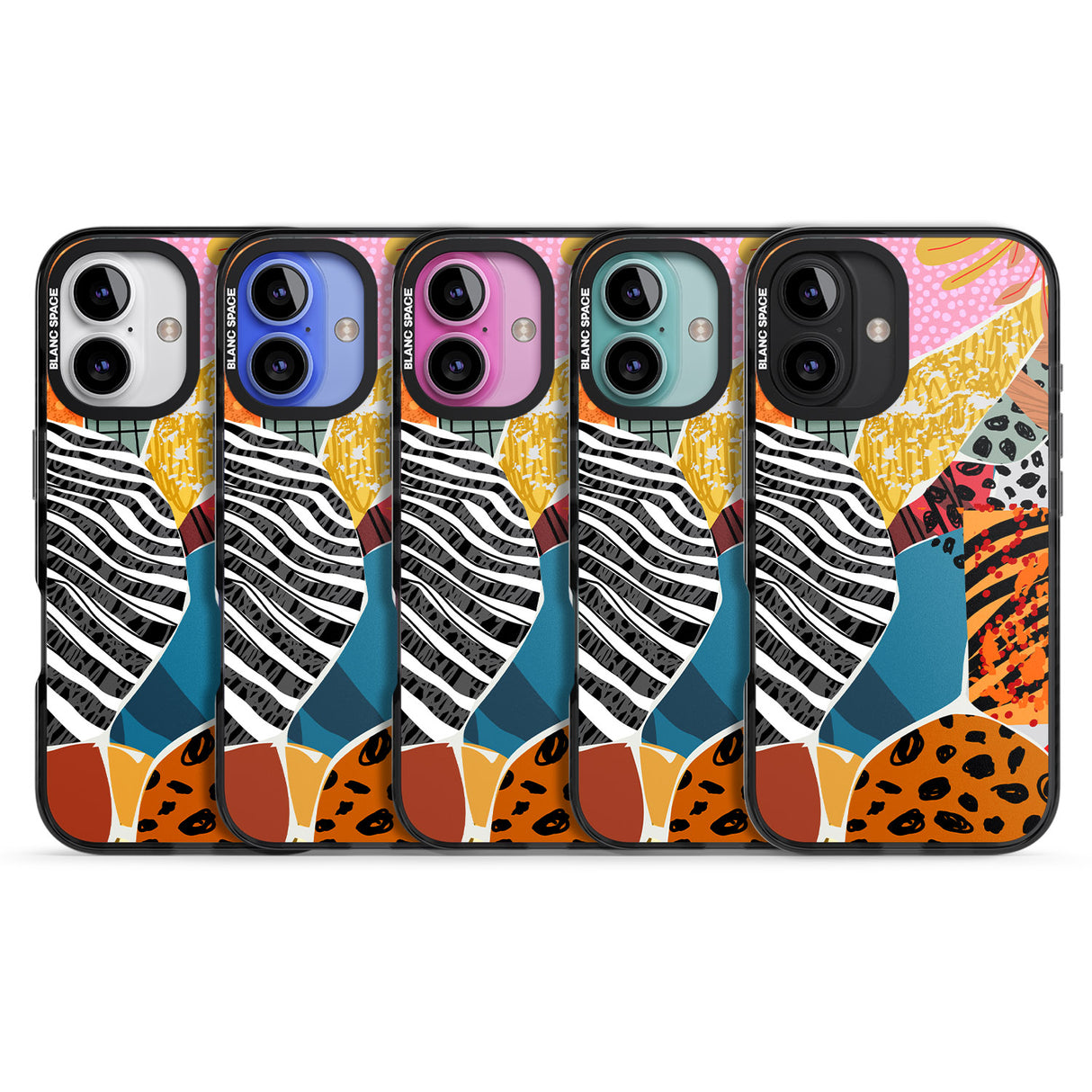 iPhone 16 Pro Max Print Passion Black Impact Phone Case