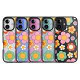 iPhone 16 Groovy Blossoms Clear Impact Phone Case