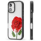 iPhone 16 Melting Rose Clear Impact Phone Case