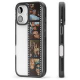 iPhone 16 Pro Max Personalised Instant Camera Photo Phone Case Black Impact Phone Case