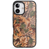 iPhone 16 Pro Max Leaves Camo Black Impact Phone Case