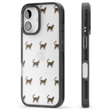 iPhone 16 Pro Max Bengal Cat Pattern Black Impact Phone Case