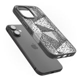 iPhone 16 Pro Max Pattern Mashup (Black) Black Impact Phone Case