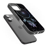 iPhone 16 Pro Max Dreamcatcher Space Stars Galaxy Print Black Impact Phone Case