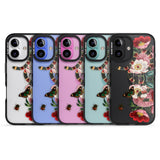 iPhone 16 Pro Max Floral Snake Black Impact Phone Case