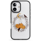 iPhone 16 Pro Max Pumpkin Patch Black Impact Phone Case