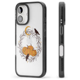 iPhone 16 Pro Max Pumpkin Patch Black Impact Phone Case