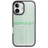 iPhone 16 Pro Max Happy Place (Green) Clear Impact Phone Case + Magsafe